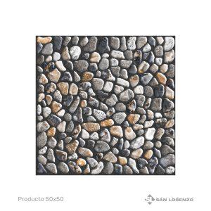 Ceramica San Lorenzo - Piedra Del Río Café - 50x50